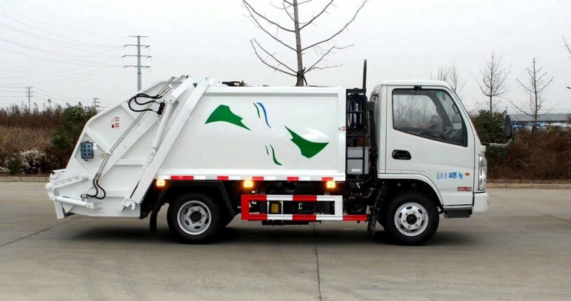 凱馬藍牌4方壓縮垃圾車