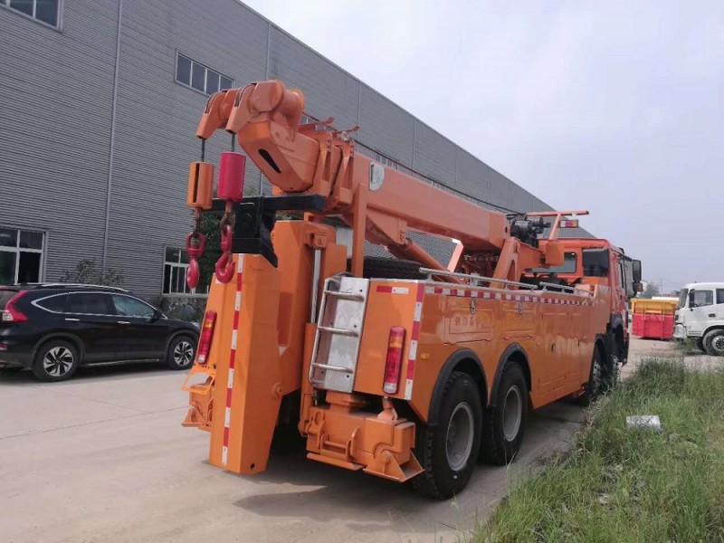 重汽豪沃前四后八一托一清障車