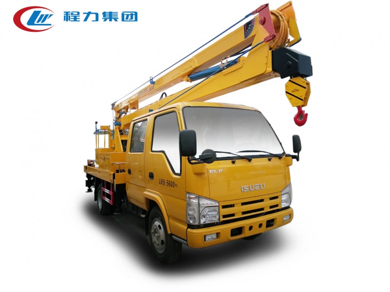 五十鈴雙排座14米高空作業車 五十鈴雙排座14米高空作業車圖片